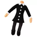Wednesday's Doll Plush - The Addams Family at Spirit Halloween