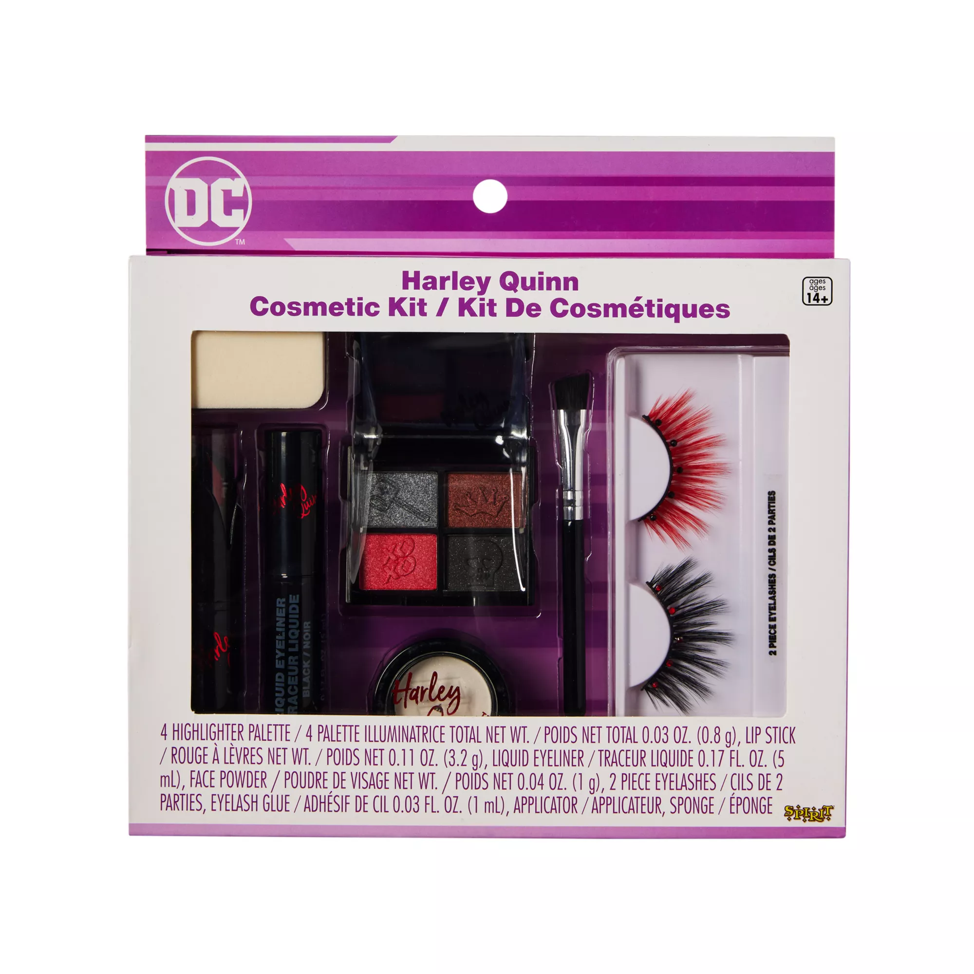 Harley Quinn Makeup Kit - DC Villains at Spencer's