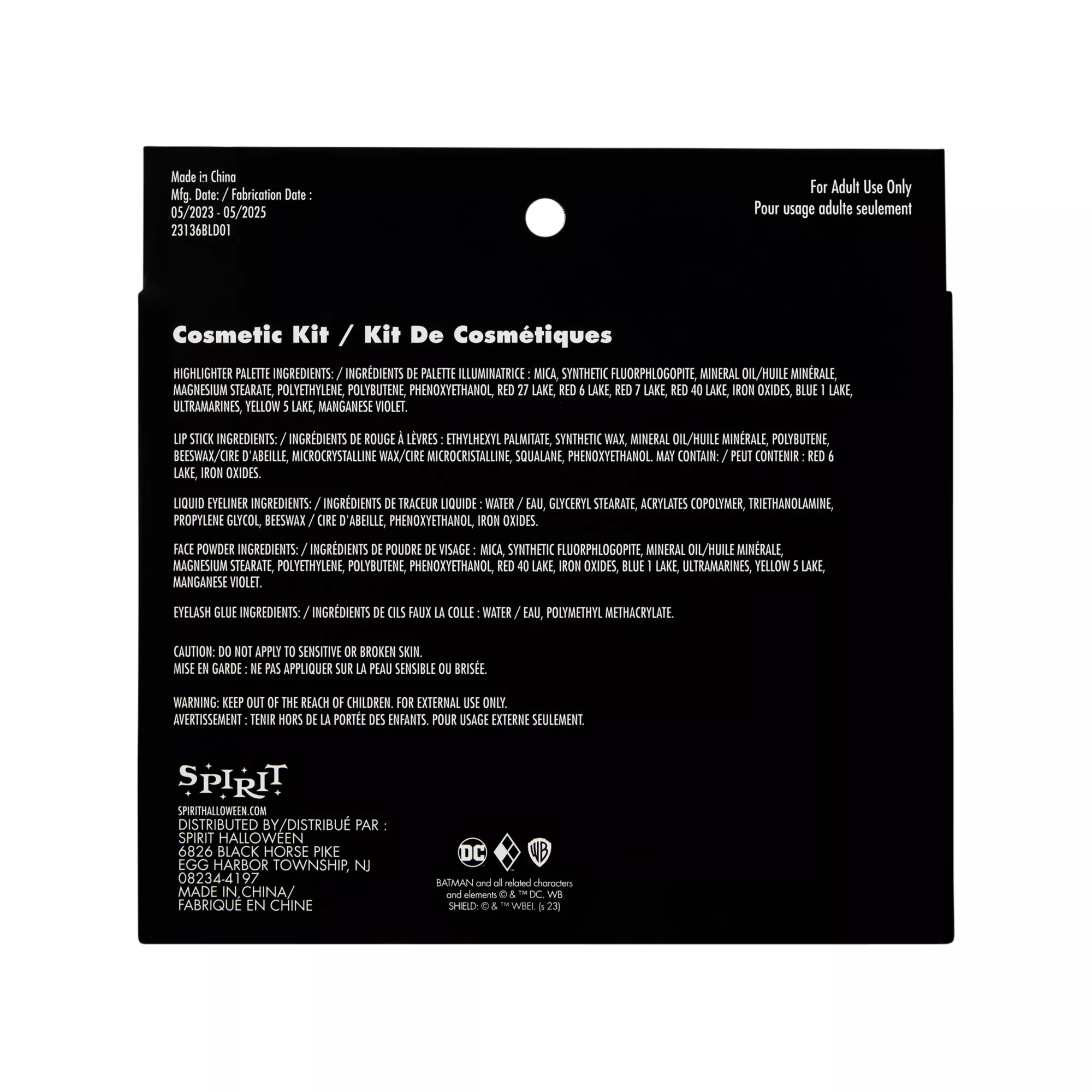 Harley Quinn Makeup Kit - DC Villains at Spencer's