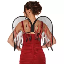 Gothic Devil Flame Wings at Spirit Halloween