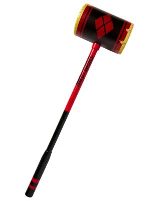 Birds of Prey Cosplay Harley Quinn Mallet Hammer Suicide Squad Halloween  Props