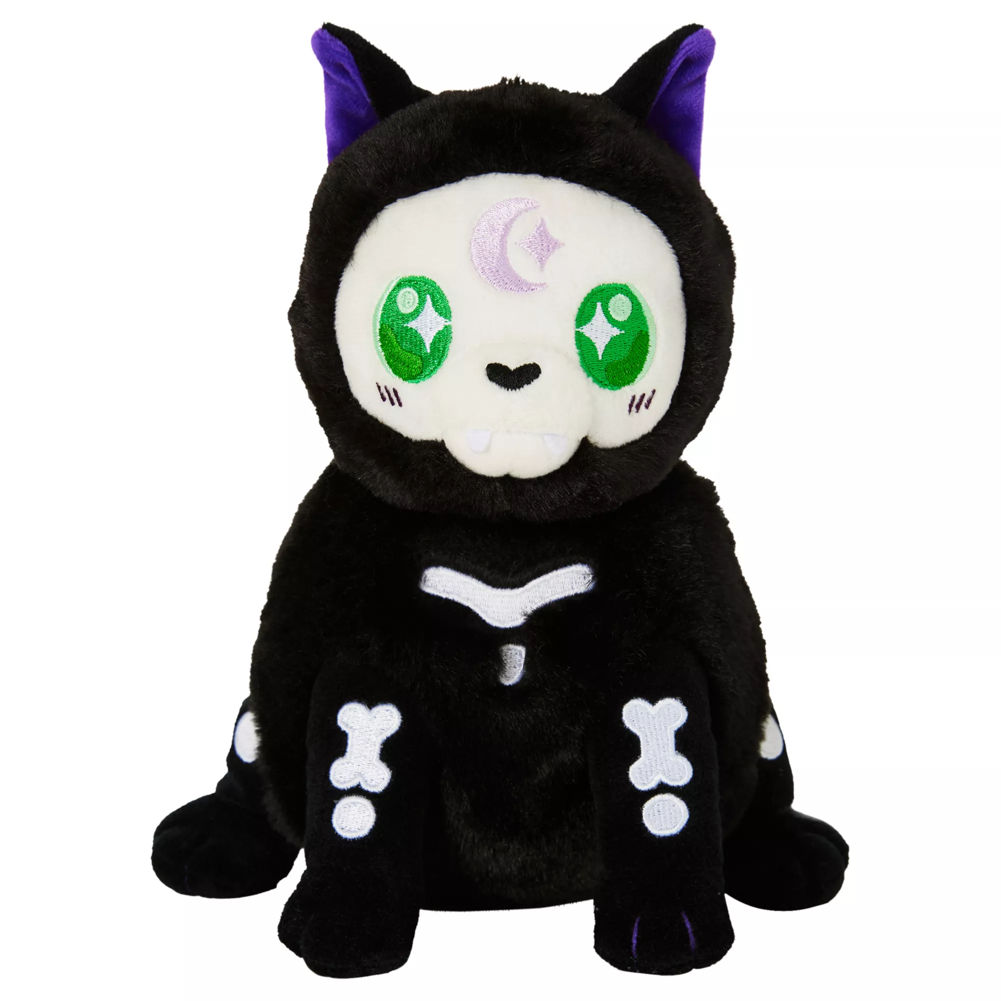 Squishable Snacker Witchy Skeleton Cat Plush at Spencer's