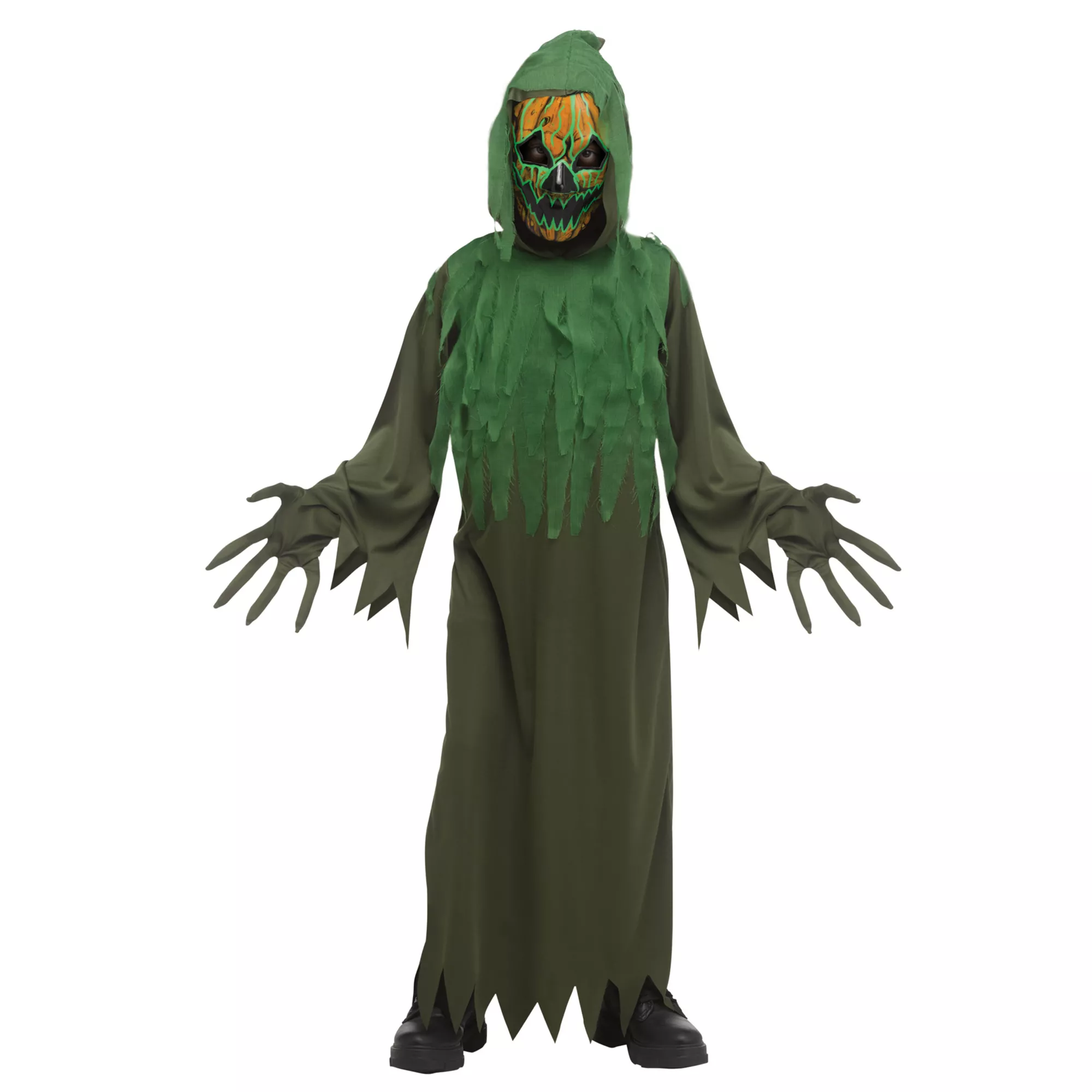 Kids Electro Pumpkin Scarecrow Costume at Spirit Halloween