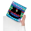 Light-Up Marshmello Helmet at Spencer's
