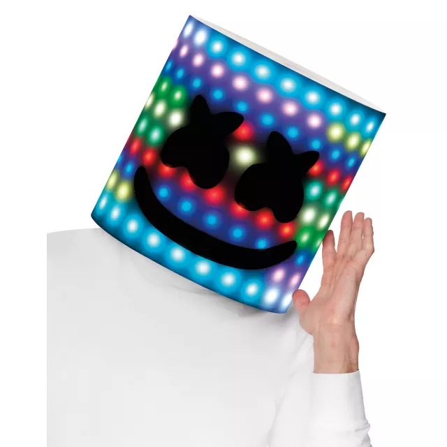 Light-Up Marshmello Helmet at Spencer's