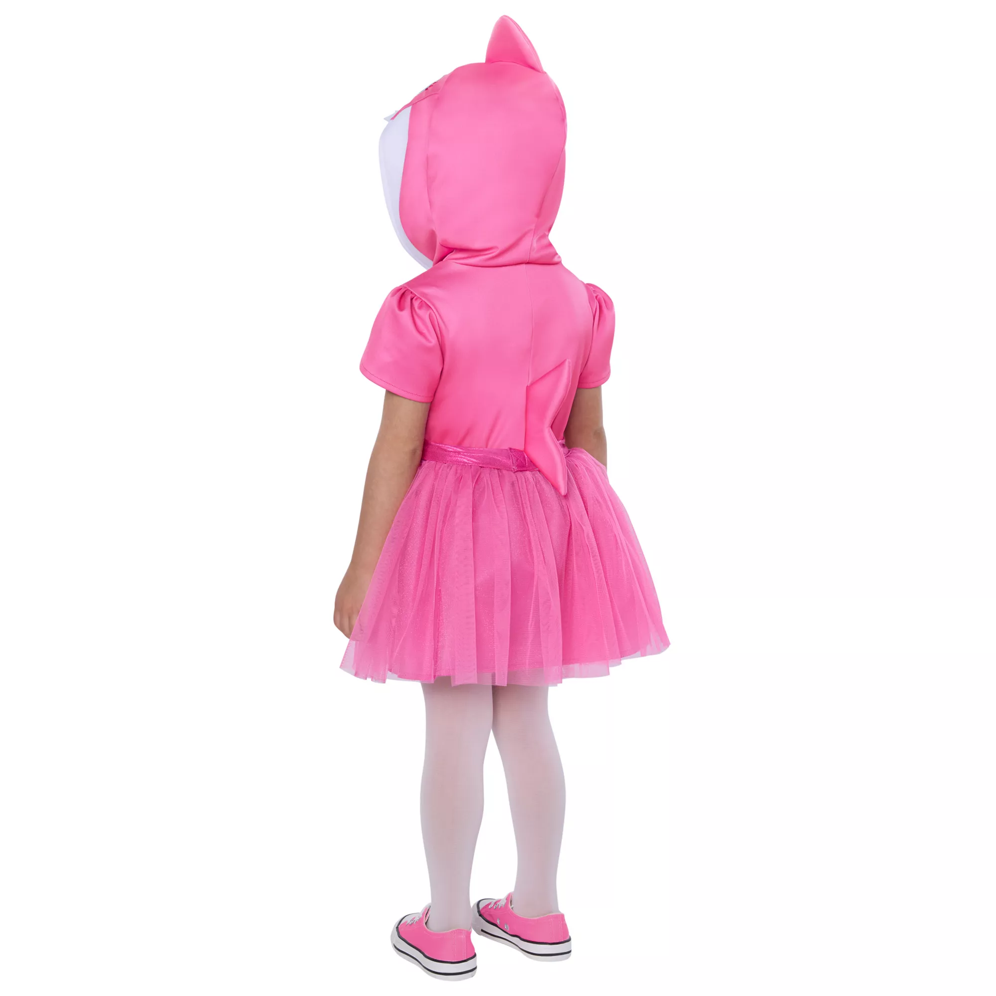Toddler Pink Baby Shark Dress Costume at Spencer's
