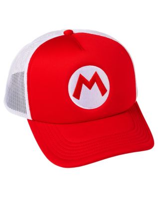 Mario Trucker Hat - Super Mario Bros. - Spirithalloween.com