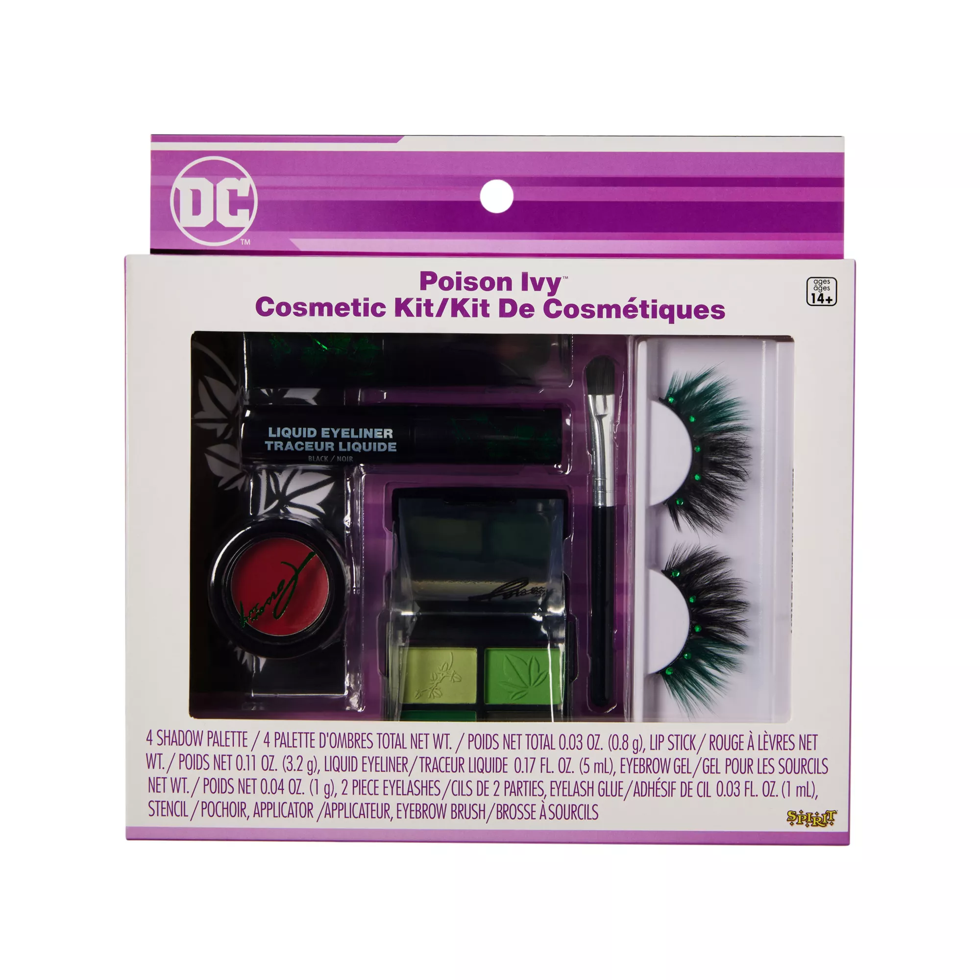 Poison Ivy Makeup Kit - DC Villains at Spencer's