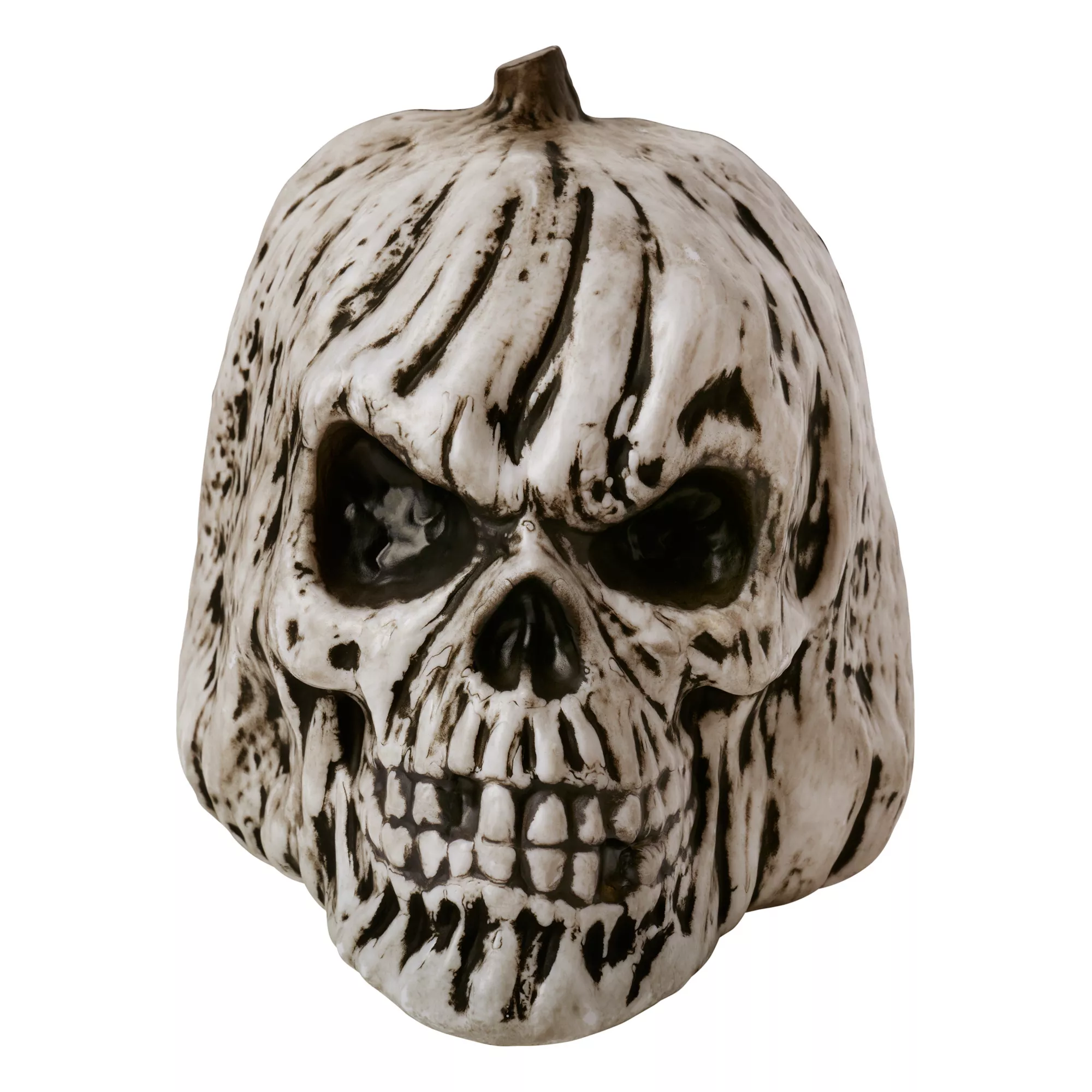 Black and White Pumpkin Skull at Spirit Halloween