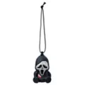 Ghost Face Metallic Silver Micro Charm at Spencer's