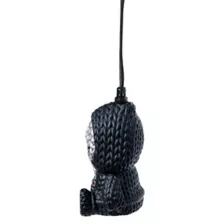 Ghost Face Metallic Silver Micro Charm at Spencer's