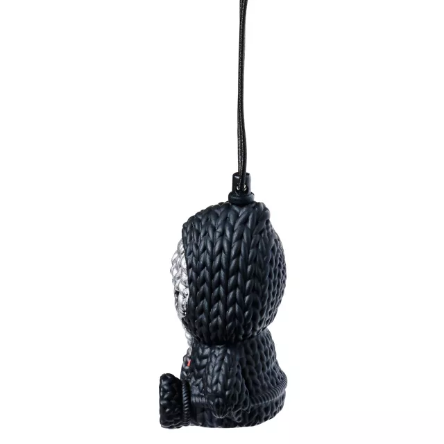 Ghost Face Metallic Silver Micro Charm at Spencer's