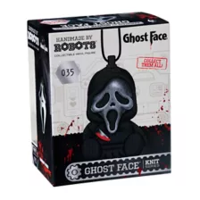 Ghost Face Metallic Silver Micro Charm at Spencer's