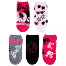 Barbie the Movie Ankle Socks - 5 Pairs at Spencer's