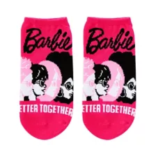 Barbie the Movie Ankle Socks - 5 Pairs at Spencer's