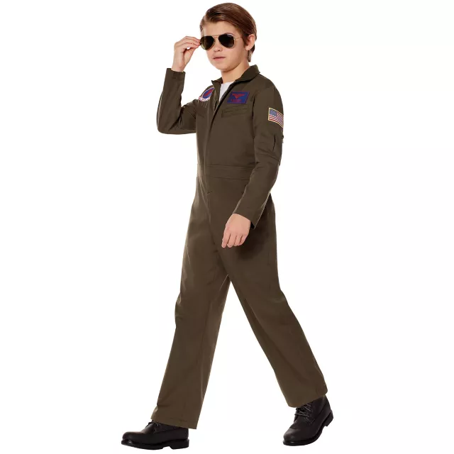 Kids Top Gun Jumpsuit Costume at Spirit Halloween