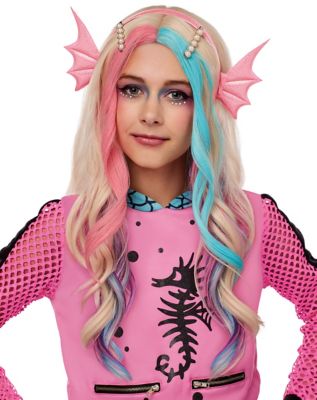 Kids Heat Resistant Lagoona Blue Wig - Monster High