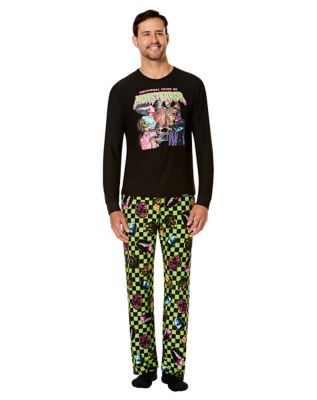 Adult Monsterror Pajama Set Universal Monsters Spirithalloween