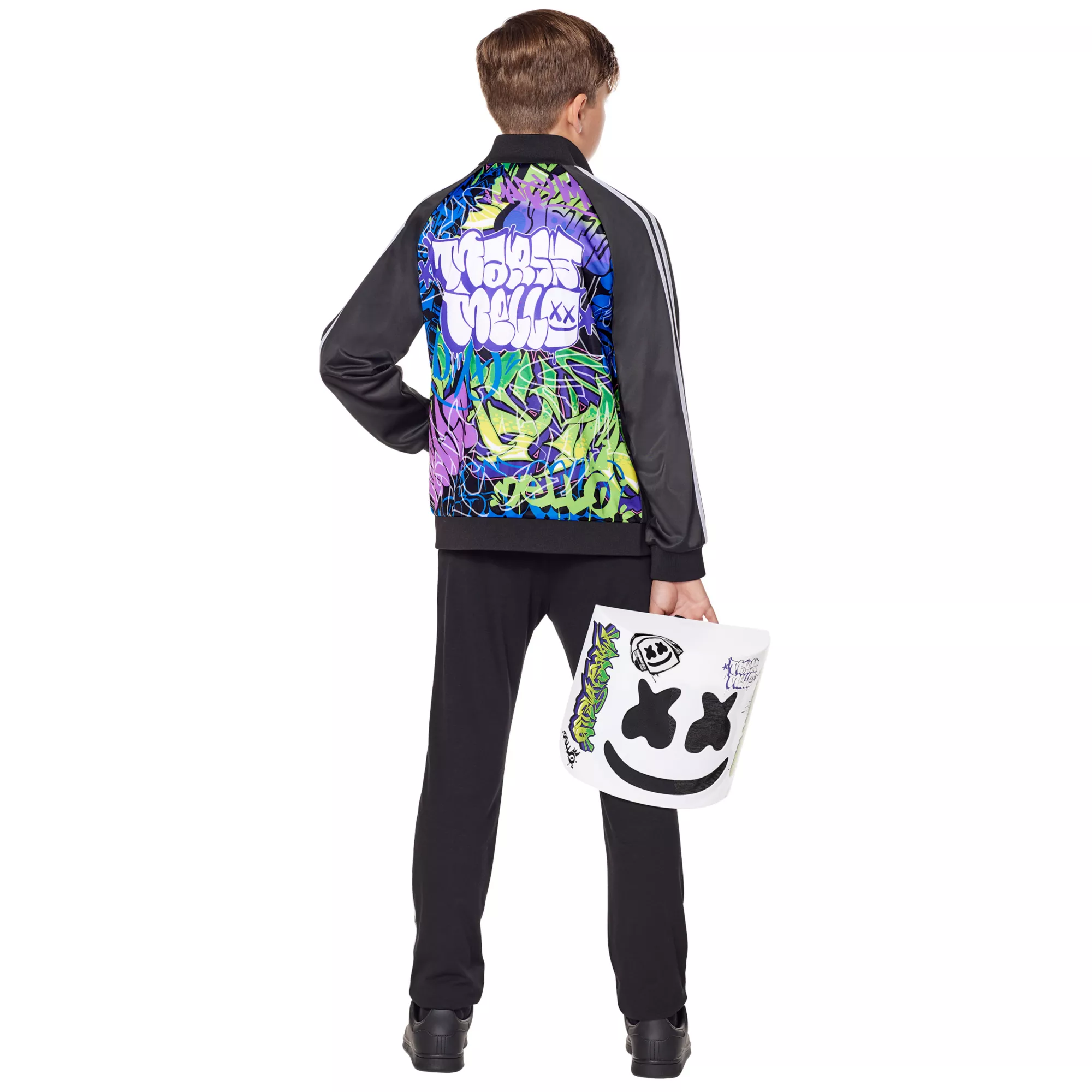 Kids Marshmello Graffiti Jacket at Spencer's