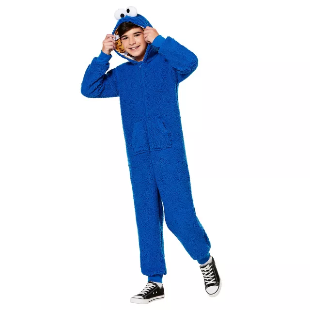 Kids Cookie Monster Jumpsuit Sesame Street Spirithalloween