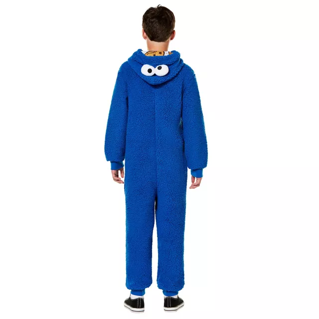 Kids Cookie Monster Jumpsuit - Sesame Street at Spirit Halloween