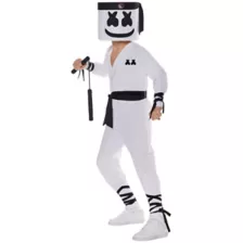 Kids Ninja Marshmello Costume at Spirit Halloween