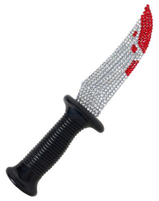 01660323 - Bling Bowie Knife - Ghost Face