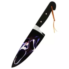 Ghost Face Knife Sign at Spencer's