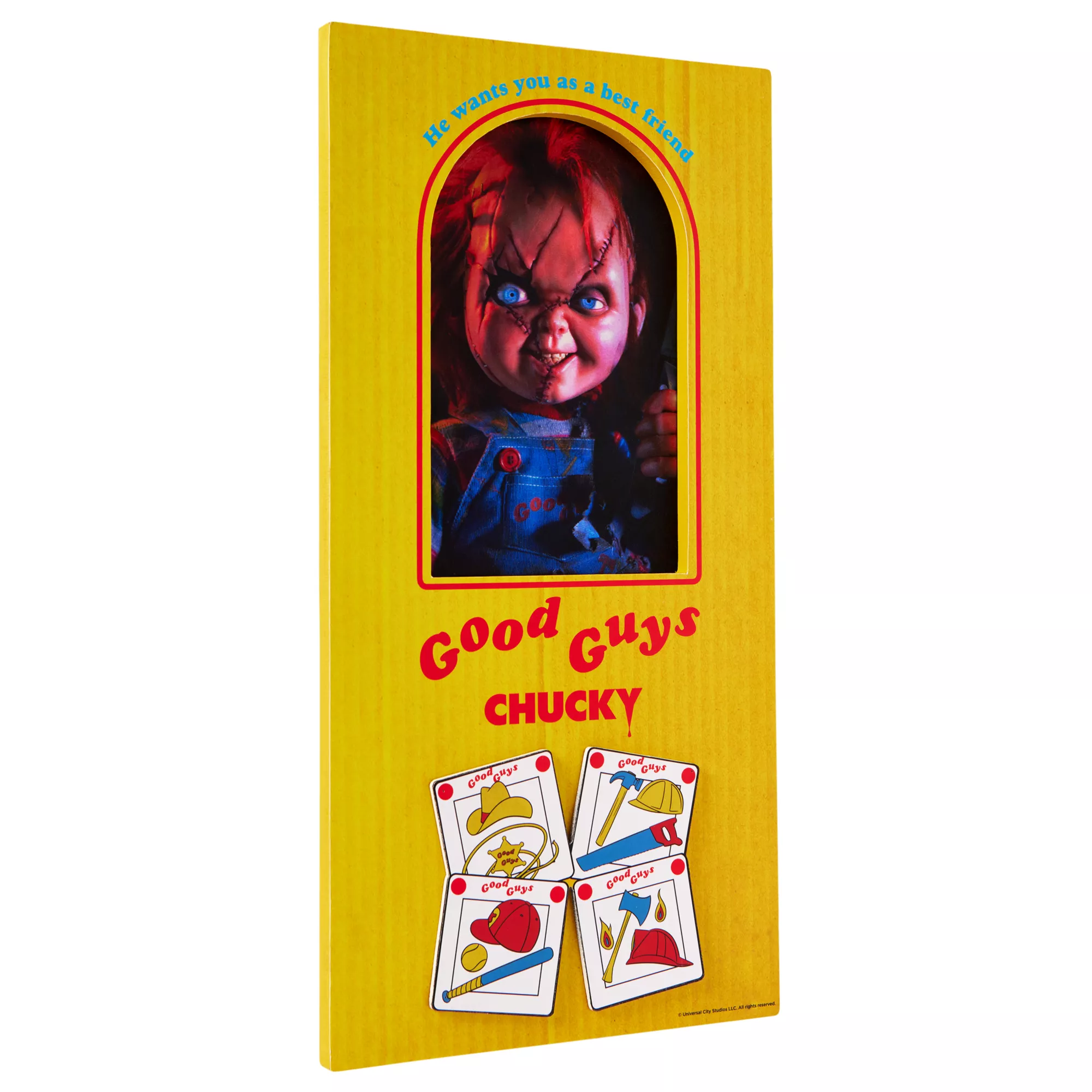 Good Guy Doll Lenticular Sign - Chucky at Spencer's