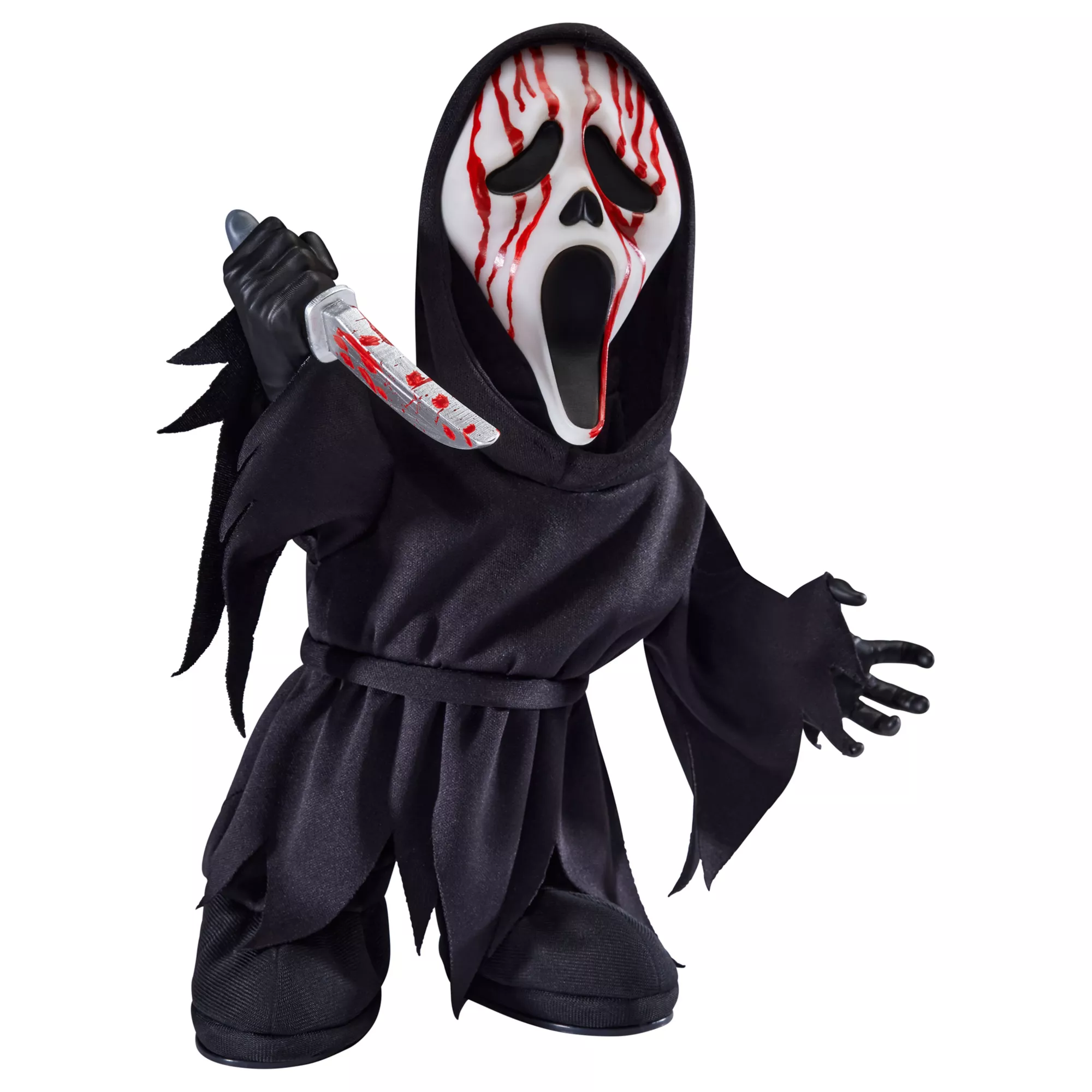 10 Inch Ghost Face Side Stepper Decoration at Spirit Halloween
