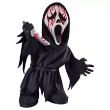 10 Inch Ghost Face Side Stepper Decoration at Spirit Halloween