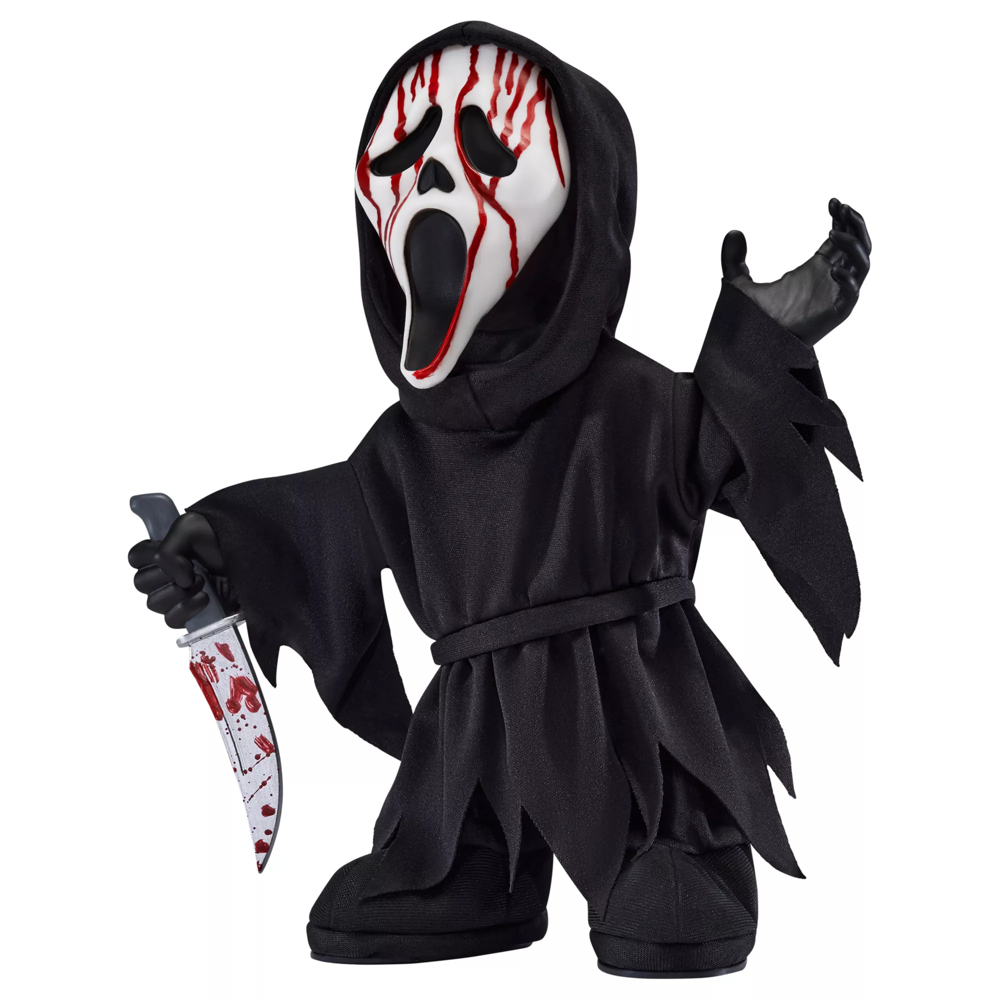 10 Inch Ghost Face Side Stepper Decoration at Spirit Halloween