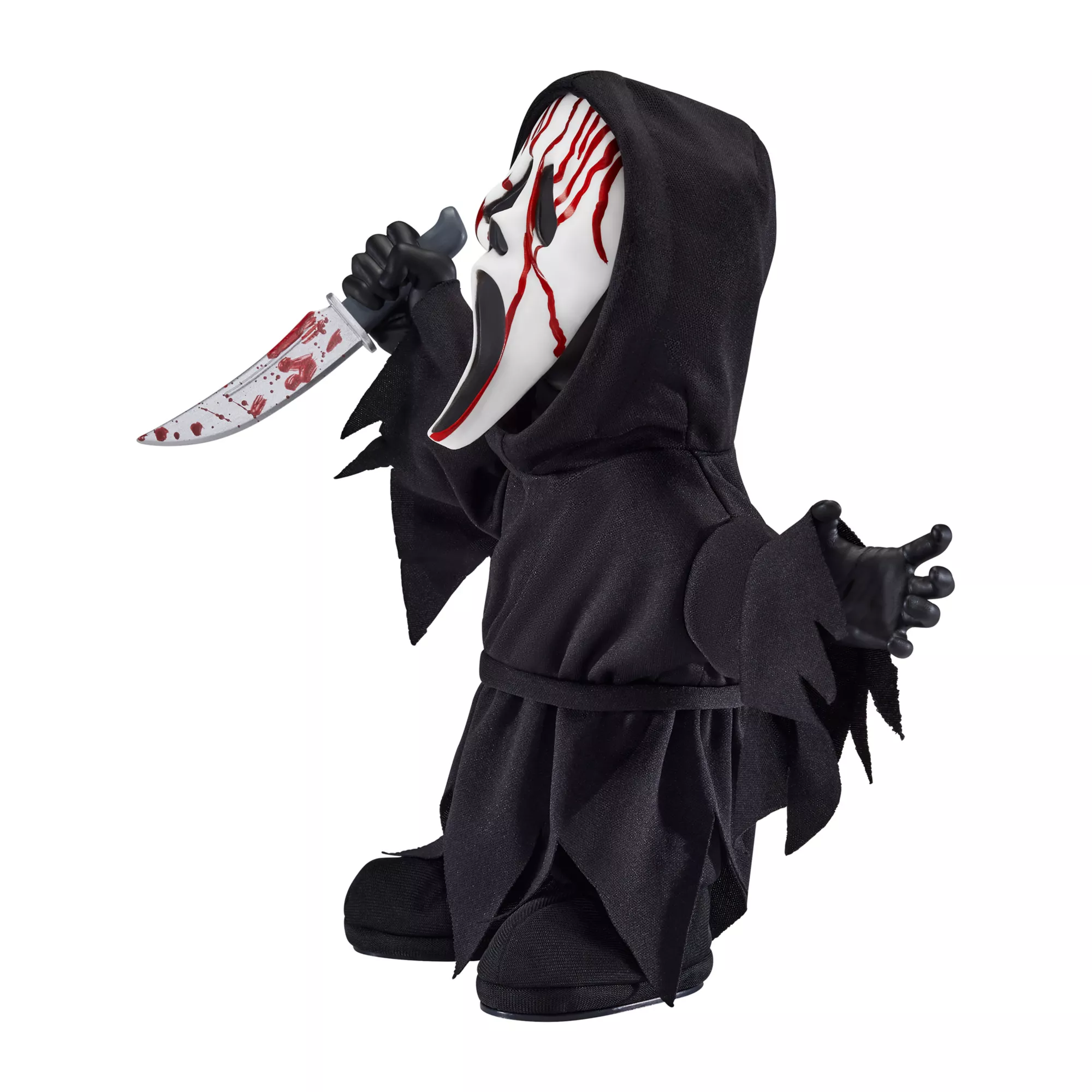 10 Inch Ghost Face Side Stepper Decoration at Spirit Halloween