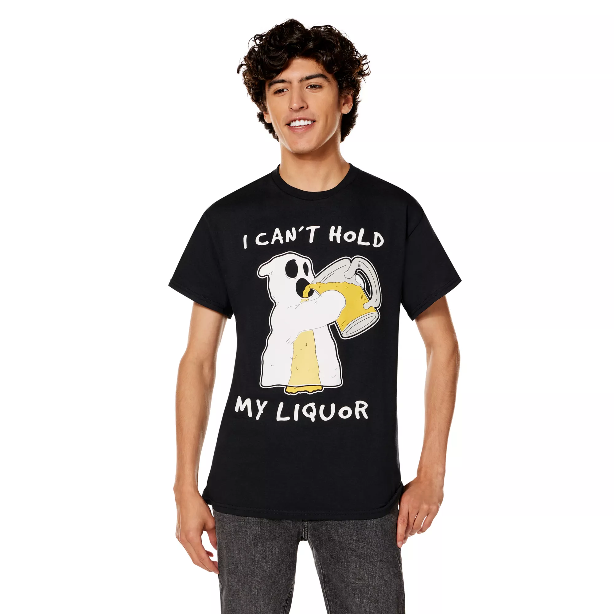 Can't Hold My Liquor Ghost T Shirt at Spencer's