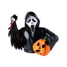 Light-Up Ghost Face Bust Statue at Spencer's