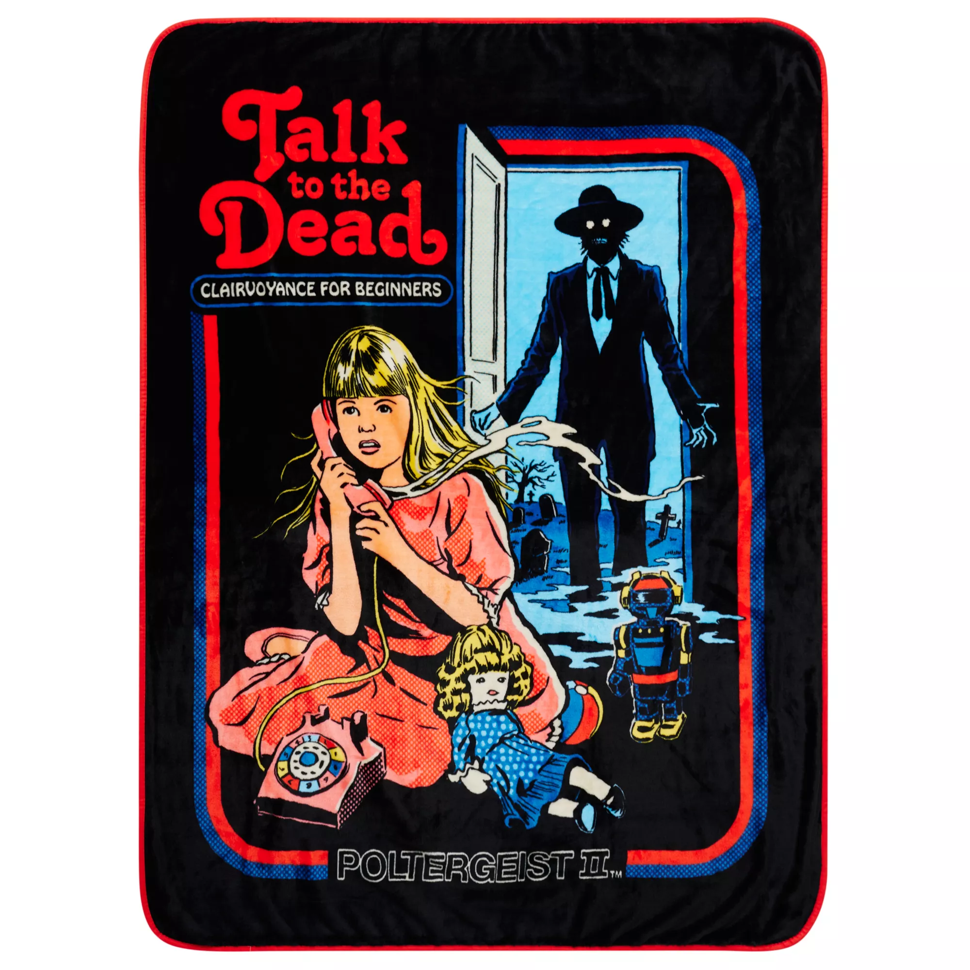 Poltergeist II Fleece Blanket - Steven Rhodes at Spirit Halloween