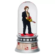 Light-Up Leatherface Bloody Snow Globe - The Texas Chainsaw Massacre at Spirit Halloween