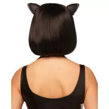Catwoman Wig with Cat Ears - DC Villains at Spencer's