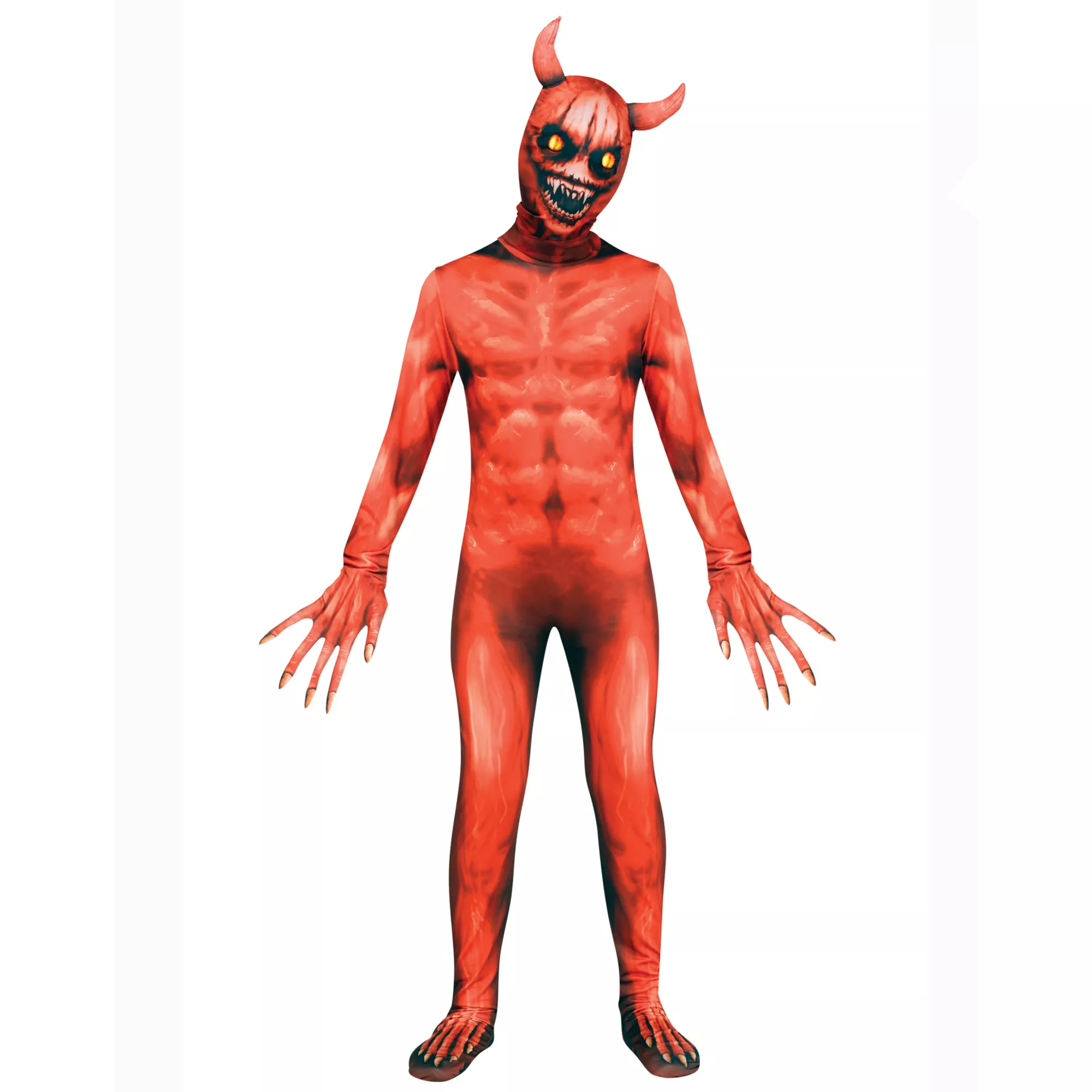 Kids Fiery Demon Skin Suit Costume at Spirit Halloween