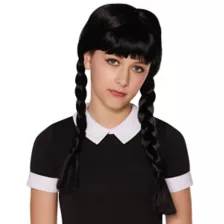 Kids Braided Wig with Bangs at Spirit Halloween
