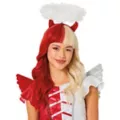 Kids Heat Resistant Angel Devil Split Wig at Spirit Halloween