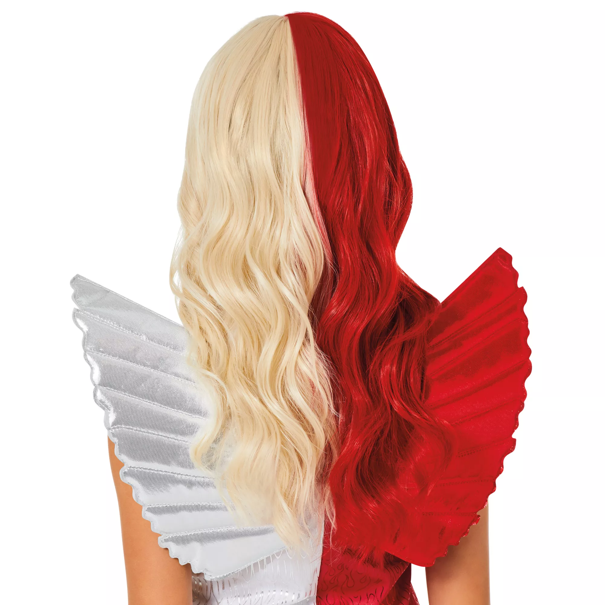 Kids Heat Resistant Angel Devil Split Wig at Spirit Halloween