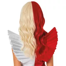 Kids Heat Resistant Angel Devil Split Wig at Spirit Halloween
