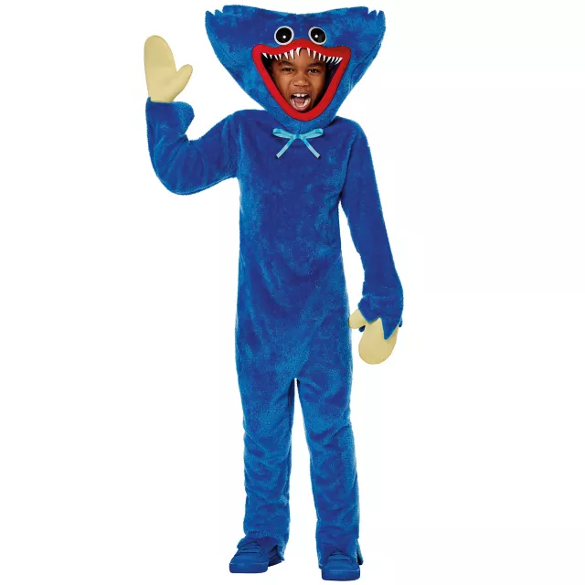 Kids Huggy Wuggy Costume - Poppy Playtime - Spirithalloween.com