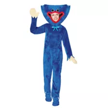 Kids Huggy Wuggy Costume - Poppy Playtime at Spirit Halloween