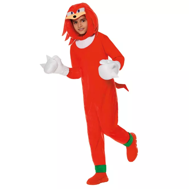 Knuckles Costume for Kids - Sonic the Hedgehog Knuckles Costume for Kids - Sonic the Hedgehog
