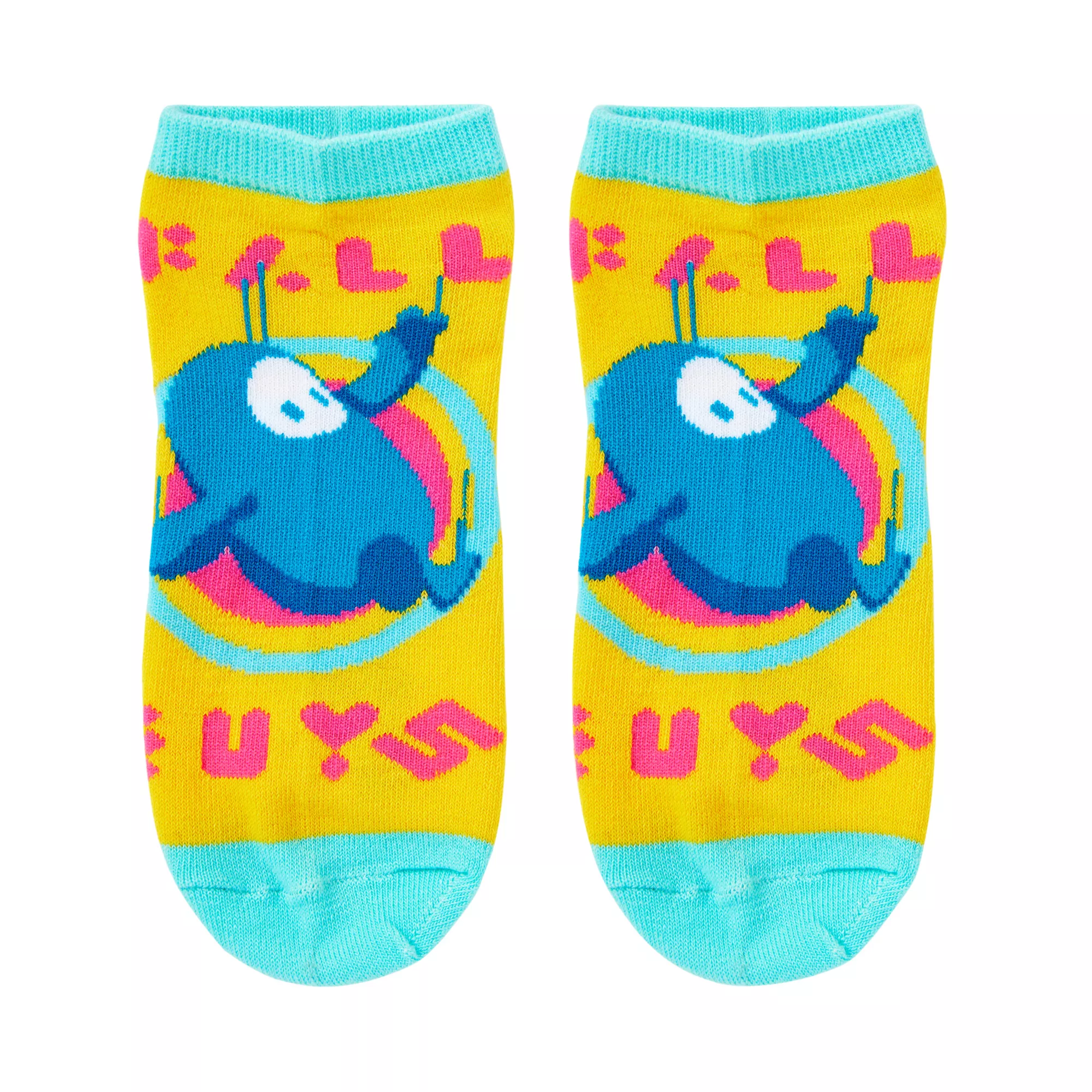 Fall Guys No Show Socks - 5 Pack at Spirit Halloween