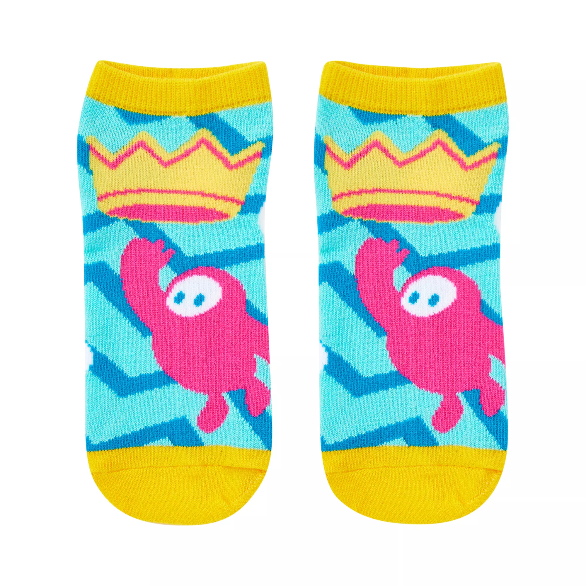 Fall Guys No Show Socks - 5 Pack at Spirit Halloween