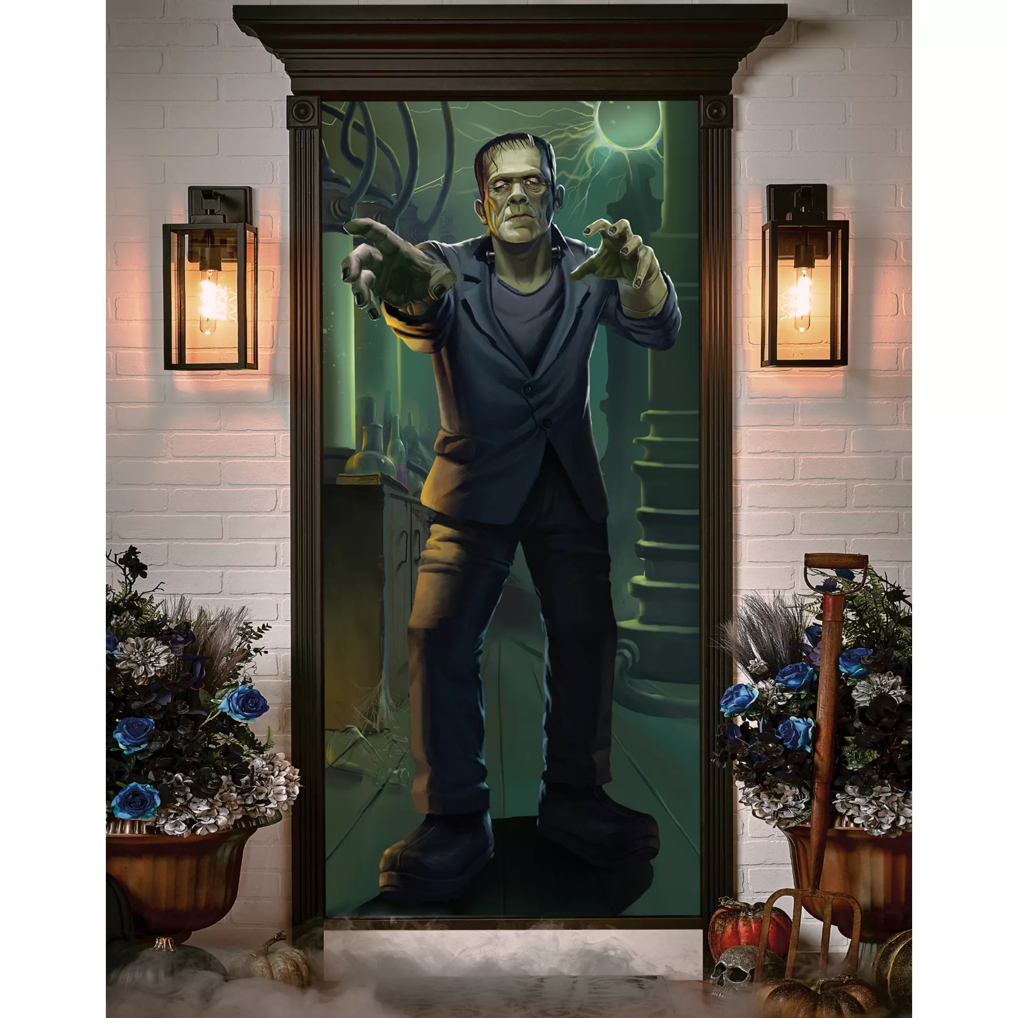 Frankenstein Door Cover - Universal Monsters at Spencer's