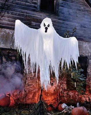 7.5 Ft Floating Howling Spirit Animatronic - Spirithalloween.com